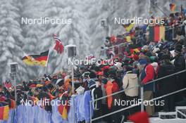 10.01.2010, Oberhof, Germany (GER): Fans in Oberhof - IBU world cup biathlon, mass women, Oberhof (GER). www.nordicfocus.com. © Manzoni/NordicFocus. Every downloaded picture is fee-liable.