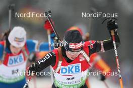 10.01.2010, Oberhof, Germany (GER): Andrea Henkel (GER), Atomic, Exel, adidas, Toko - IBU world cup biathlon, mass women, Oberhof (GER). www.nordicfocus.com. © Manzoni/NordicFocus. Every downloaded picture is fee-liable.