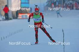07.01.2010, Oberhof, Germany (GER): Ole Einar Bjoerndalen (NOR), Madshus, Rottefella, Odlo - IBU world cup biathlon, relay men, Oberhof (GER). www.nordicfocus.com. © Manzoni/NordicFocus. Every downloaded picture is fee-liable.