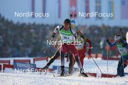 07.01.2010, Oberhof, Germany (GER): Ilmars Bricis (LAT), Madshus, Rottefella - IBU world cup biathlon, relay men, Oberhof (GER). www.nordicfocus.com. © Manzoni/NordicFocus. Every downloaded picture is fee-liable.