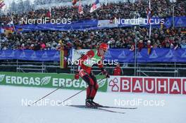 07.01.2010, Oberhof, Germany (GER): Emil Hegle Svendsen (NOR), Madshus, Rottefella, Swix, Odlo  - IBU world cup biathlon, relay men, Oberhof (GER). www.nordicfocus.com. © Trienitz/NordicFocus. Every downloaded picture is fee-liable.