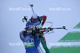 06.01.2010, Oberhof, Germany (GER): Helena Jonsson (SWE) - IBU world cup biathlon, relay women, Oberhof (GER). www.nordicfocus.com. © Trienitz/NordicFocus. Every downloaded picture is fee-liable.