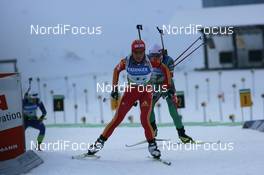 06.01.2010, Oberhof, Germany (GER): Xianying Liu (CHN) - IBU world cup biathlon, relay women, Oberhof (GER). www.nordicfocus.com. © Trienitz/NordicFocus. Every downloaded picture is fee-liable.