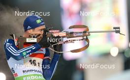 17.01.2010, Ruhpolding, Germany (GER): Tim Burke (USA), Rossignol, Swix  - IBU world cup biathlon, relay men, Ruhpolding (GER). www.nordicfocus.com. © Felgenhauer/NordicFocus. Every downloaded picture is fee-liable.