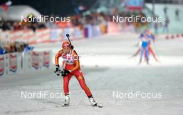 15.01.2010, Ruhpolding, Germany (GER):Chunli Wang (CHN), Fischer, Salomon, adidas  - IBU world cup biathlon, relay women, Ruhpolding (GER). www.nordicfocus.com. © Felgenhauer/NordicFocus. Every downloaded picture is fee-liable.