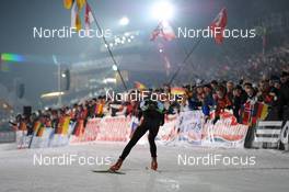 14.01.2010, Ruhpolding, Germany (GER): Christoph Stephan (GER), Fischer, adidas, Toko, arriving at the stadium - IBU world cup biathlon, sprint men, Ruhpolding (GER). www.nordicfocus.com. © Felgenhauer/NordicFocus. Every downloaded picture is fee-liable.
