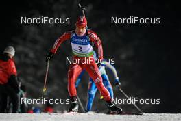 14.01.2010, Ruhpolding, Germany (GER): Thomas Frei (SUI), Atomic, Leki, adidas  - IBU world cup biathlon, sprint men, Ruhpolding (GER). www.nordicfocus.com. © Felgenhauer/NordicFocus. Every downloaded picture is fee-liable.