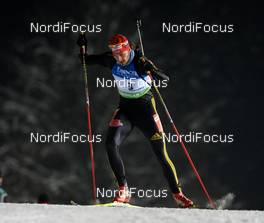 14.01.2010, Ruhpolding, Germany (GER): Alexander Wolf (GER), Fischer, Rottefella, Alpina, adidas, Toko  - IBU world cup biathlon, sprint men, Ruhpolding (GER). www.nordicfocus.com. © Felgenhauer/NordicFocus. Every downloaded picture is fee-liable.