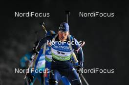 14.01.2010, Ruhpolding, Germany (GER): Jay Hakkinen (USA), Rossignol, Rottefella, Exel, adidas  - IBU world cup biathlon, sprint men, Ruhpolding (GER). www.nordicfocus.com. © Felgenhauer/NordicFocus. Every downloaded picture is fee-liable.
