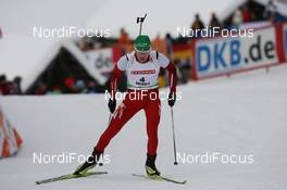 21.01.2010, Antholz, Italy (ITA): Simon Eder (AUT), Fischer, Rottefella, Swix - IBU world cup biathlon, individual men, Antholz (ITA). www.nordicfocus.com. © Manzoni/NordicFocus. Every downloaded picture is fee-liable.