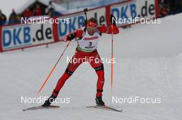 21.01.2010, Antholz, Italy (ITA): Matthias Simmen (SUI), Rossignol, Rottefella, Exel, adidas - IBU world cup biathlon, individual men, Antholz (ITA). www.nordicfocus.com. © Manzoni/NordicFocus. Every downloaded picture is fee-liable.