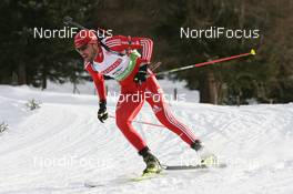 21.01.2010, Antholz, Italy (ITA): Ivan Joller (SUI), Fischer, Rottefella, Leki, adidas - IBU world cup biathlon, individual men, Antholz (ITA). www.nordicfocus.com. © Manzoni/NordicFocus. Every downloaded picture is fee-liable.