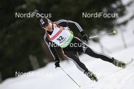 21.01.2010, Antholz, Italy (ITA): Hidenori Isa (JPN), Fischer, Rottefella - IBU world cup biathlon, individual men, Antholz (ITA). www.nordicfocus.com. © Manzoni/NordicFocus. Every downloaded picture is fee-liable.