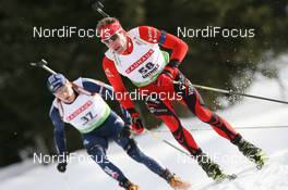 21.01.2010, Antholz, Italy (ITA): Hans Martin Gjedrem (NOR), Fischer, Odlo - IBU world cup biathlon, individual men, Antholz (ITA). www.nordicfocus.com. © Manzoni/NordicFocus. Every downloaded picture is fee-liable.