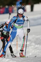 20.01.2010, Antholz, Italy (ITA): Karin Oberhofer (ITA), Fischer, Swix - IBU world cup biathlon, individual women, Antholz (ITA). www.nordicfocus.com. © Manzoni/NordicFocus. Every downloaded picture is fee-liable.