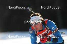 23.01.2010, Antholz, Italy (ITA): Alexis Boeuf (FRA), Rossignol, Rottefella, Odlo - IBU world cup biathlon, sprint men, Antholz (ITA). www.nordicfocus.com. © Manzoni/NordicFocus. Every downloaded picture is fee-liable.