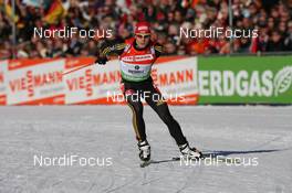 23.01.2010, Antholz, Italy (ITA): Arnd Peiffer (GER), Fischer, Salomon, Swix, adidas - IBU world cup biathlon, sprint men, Antholz (ITA). www.nordicfocus.com. © Manzoni/NordicFocus. Every downloaded picture is fee-liable.