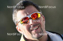 23.01.2010, Antholz, Italy (ITA): Remo Krug (GER), mens coach Team Germany  - IBU world cup biathlon, sprint men, Antholz (ITA). www.nordicfocus.com. © Manzoni/NordicFocus. Every downloaded picture is fee-liable.