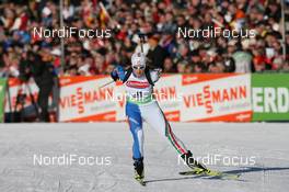 22.01.2010, Antholz, Italy (ITA): Katja Haller (ITA), Fischer, Rottefella, Leki - IBU world cup biathlon, sprint women, Antholz (ITA). www.nordicfocus.com. © Manzoni/NordicFocus. Every downloaded picture is fee-liable.