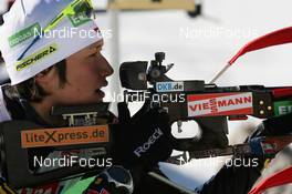 22.01.2010, Antholz, Italy (ITA): Simone Hauswald (GER), Fischer, Rottefella, Exel, adidas, Toko - IBU world cup biathlon, sprint women, Antholz (ITA). www.nordicfocus.com. © Manzoni/NordicFocus. Every downloaded picture is fee-liable.