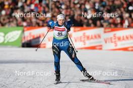 22.01.2010, Antholz, Italy (ITA): Anais Bescond (FRA), Madshus, Rottefella, Odlo - IBU world cup biathlon, sprint women, Antholz (ITA). www.nordicfocus.com. © Manzoni/NordicFocus. Every downloaded picture is fee-liable.