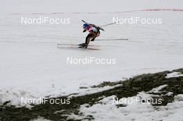18.03.2010, Holmenkollen, Norway (NOR): Martina Beck (GER), Rossignol, Rottefella, Madshus, Swix, adidas, Toko - IBU world cup biathlon, sprint women, Holmenkollen (NOR). www.nordicfocus.com. © Manzoni/NordicFocus. Every downloaded picture is fee-liable.
