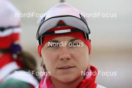 18.03.2010, Holmenkollen, Norway (NOR): Nadezhda Skardino (BLR), Fischer, Rottefella - IBU world cup biathlon, sprint women, Holmenkollen (NOR). www.nordicfocus.com. © Manzoni/NordicFocus. Every downloaded picture is fee-liable.