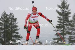 18.03.2010, Holmenkollen, Norway (NOR): Elisa Gasparin (SUI), Rossignol, Rottefella, adidas - IBU world cup biathlon, sprint women, Holmenkollen (NOR). www.nordicfocus.com. © Manzoni/NordicFocus. Every downloaded picture is fee-liable.