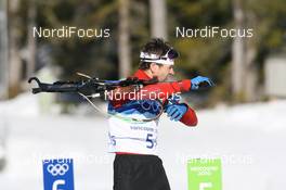 21.02.2010, Whistler, Canada (CAN): Ole Einar Bjoerndalen (NOR), Madshus, Rottefella, Odlo - Olympic Winter Games Vancouver 2010, biathlon, mass men, Whistler (CAN). www.nordicfocus.com. © NordicFocus. Every downloaded picture is fee-liable.