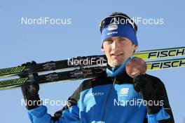21.02.2010, Whistler, Canada (CAN): Jakov Fak (CRO), Fischer, Rottefella, Alpina, Exel - Olympic Winter Games Vancouver 2010, biathlon, medals, Whistler (CAN). www.nordicfocus.com. © NordicFocus. Every downloaded picture is fee-liable.