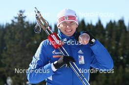 25.03.2010, Whistler, Canada (CAN): Ivan Tcherezov (RUS), Madshus, Rottefella, Swix, adidas - Olympic Winter Games Vancouver 2010, biathlon, medals, Whistler (CAN). www.nordicfocus.com. © NordicFocus. Every downloaded picture is fee-liable.
