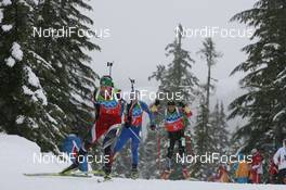 26.02.2010, Whistler, Canada (CAN): Simon Eder (AUT), Fischer, Rottefella, Swix - Olympic Winter Games Vancouver 2010, biathlon, relay men, Whistler (CAN). www.nordicfocus.com. © NordicFocus. Every downloaded picture is fee-liable.