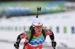 23.02.2010, Whistler, Canada (CAN): Megan Imrie (CAN), Salomon, Leki - Olympic Winter Games Vancouver 2010, biathlon, relay women, Whistler (CAN). www.nordicfocus.com. © NordicFocus. Every downloaded picture is fee-liable.