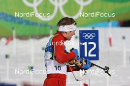 14.02.2010, Whistler, Canada (CAN): Emil Hegle Svendsen (NOR), Madshus, Rottefella, Swix, Odlo - Olympic Winter Games Vancouver 2010, biathlon, sprint men, Whistler (CAN). www.nordicfocus.com. © NordicFocus. Every downloaded picture is fee-liable.