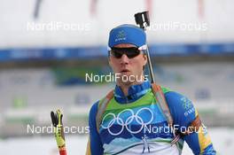 14.02.2010, Whistler, Canada (CAN): Magnus Jonsson (SWE), Atomic, Leki, adidas - Olympic Winter Games Vancouver 2010, biathlon, sprint men, Whistler (CAN). www.nordicfocus.com. © NordicFocus. Every downloaded picture is fee-liable.