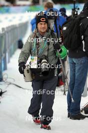 13.02.2010, Whistler, Canada (CAN): Christian Manzoni (SUI), CEO Nordic Focus Photo Agency - Olympic Winter Games Vancouver 2010, biathlon, sprint women, Whistler (CAN). www.nordicfocus.com. © NordicFocus. Every downloaded picture is fee-liable.