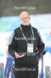 10.02.2010, Whistler, Canada (CAN): Biathlon Feature: Ola Fagerheim (NOR), NRK producer of international TV signal - Olympic Winter Games Vancouver 2010, biathlon, training, Whistler (CAN). www.nordicfocus.com. © NordicFocus. Every downloaded picture is fee-liable.