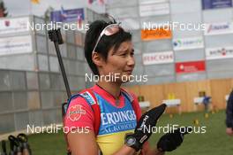 08.08.2010, Puettlingen, Germany (GER): Simone Hauswald (GER), Fischer, Rottefella, Exel, adidas, Toko - 6th ODLO City Biatlon, Puettlingen (GER). www.nordicfocus.com. © Manzoni/NordicFocus. Every downloaded picture is fee-liable.