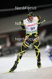 02.12.2010, Oestersund, Sweden (SWE): Vincent Jay (FRA), Fischer, Rottefella, OneWay - IBU world cup biathlon, individual men, Oestersund (SWE). www.nordicfocus.com. © Manzoni/NordicFocus. Every downloaded picture is fee-liable.