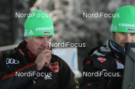 01.12.2010, Oestersund, Sweden (SWE): Fritz Fischer (GER), coach Team Germany - IBU world cup biathlon, individual women, Oestersund (SWE). www.nordicfocus.com. © Manzoni/NordicFocus. Every downloaded picture is fee-liable.