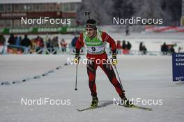 04.12.2010, Oestersund, Sweden (SWE): Alexander Os (NOR), Fischer, Rottefella, Swix, Odlo - IBU world cup biathlon, sprint men, Oestersund (SWE). www.nordicfocus.com. © Manzoni/NordicFocus. Every downloaded picture is fee-liable.