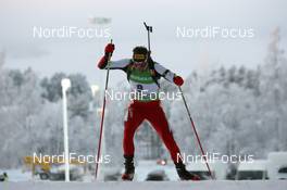 04.12.2010, Oestersund, Sweden (SWE): Christoph Sumann (AUT), Atomic, Leki  - IBU world cup biathlon, sprint men, Oestersund (SWE). www.nordicfocus.com. © Manzoni/NordicFocus. Every downloaded picture is fee-liable.