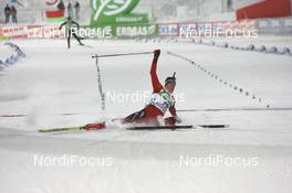 04.12.2010, Oestersund, Sweden (SWE): Tarjei Boe (NOR), Fischer, Rottefella, Swix, ODLO - IBU world cup biathlon, sprint men, Oestersund (SWE). www.nordicfocus.com. © Manzoni/NordicFocus. Every downloaded picture is fee-liable.