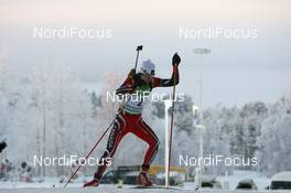 04.12.2010, Oestersund, Sweden (SWE): Brendan Green (CAN), Madshus, Rottefella, Leki - IBU world cup biathlon, sprint men, Oestersund (SWE). www.nordicfocus.com. © Manzoni/NordicFocus. Every downloaded picture is fee-liable.
