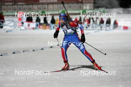 03.12.2010, Oestersund, Sweden (SWE): Olga Zaitseva (RUS), Madshus, Rottefella, Alpina, Swix, adidas - IBU world cup biathlon, sprint women, Oestersund (SWE). www.nordicfocus.com. © Manzoni/NordicFocus. Every downloaded picture is fee-liable.
