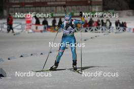 03.12.2010, Oestersund, Sweden (SWE): Valj Semerenko (UKR), Fischer, Salomon, Swix - IBU world cup biathlon, sprint women, Oestersund (SWE). www.nordicfocus.com. © Manzoni/NordicFocus. Every downloaded picture is fee-liable.