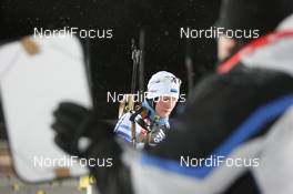03.12.2010, Oestersund, Sweden (SWE): Sirli Hanni (EST), Madshus, Rottefella, Exel - IBU world cup biathlon, sprint women, Oestersund (SWE). www.nordicfocus.com. © Manzoni/NordicFocus. Every downloaded picture is fee-liable.