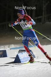 03.12.2010, Oestersund, Sweden (SWE): Anna Bogaly-Titovets (RUS), Fischer, Rottefella, Alpina, OneWay, adidas - IBU world cup biathlon, sprint women, Oestersund (SWE). www.nordicfocus.com. © Manzoni/NordicFocus. Every downloaded picture is fee-liable.