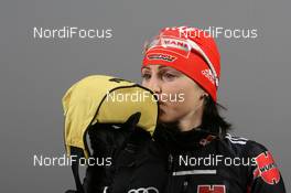 30.11.2010, Oestersund, Sweden (SWE): Andrea Henkel (GER), Fischer, Rottefella, Exel, adidas, Toko - IBU world cup biathlon, training, Oestersund (SWE). www.nordicfocus.com. © Manzoni/NordicFocus. Every downloaded picture is fee-liable.