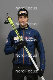 29.11.2010, Oestersund, Sweden (SWE): Martin Fourcade (FRA), Rossignol, Rottefella, Odlo - IBU world cup biathlon, training, Oestersund (SWE). www.nordicfocus.com. © Manzoni/NordicFocus. Every downloaded picture is fee-liable.